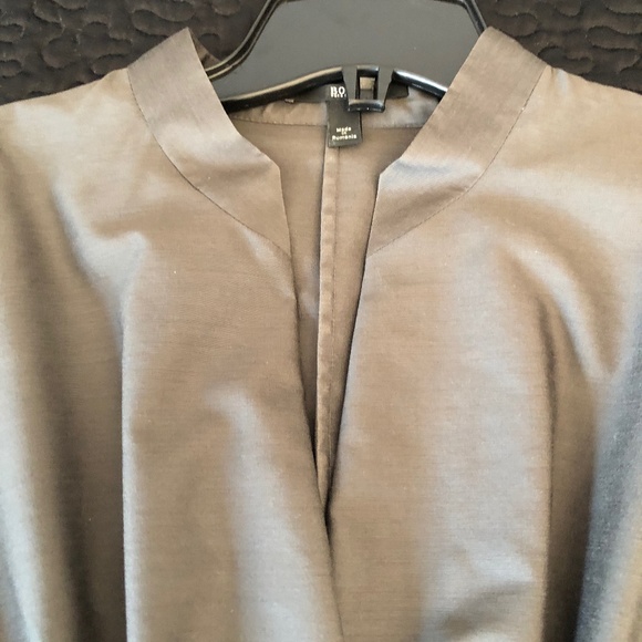 Beautiful Hugo Boss Wool/Silk Dress l Lined l Gray Silk - Picture 9 of 16